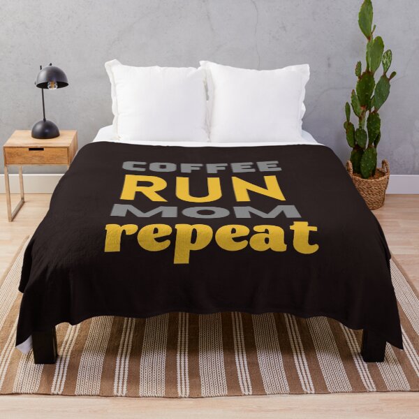 Item preview, coffee run mom repeat,funny designed and sold by SENMARO100.