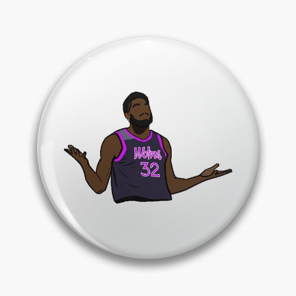 Item preview, Karl Anthony Towns Shrug - NBA Minnesota Timberwolves  designed and sold by stcherish.