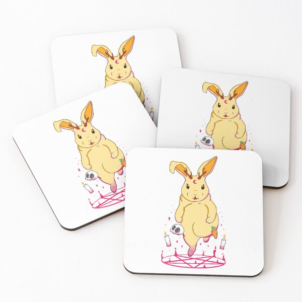 Item preview, Summoning Cute Jackalope Yellow designed and sold by Kimprut.