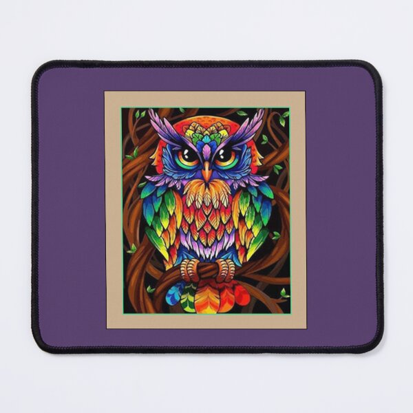 Item preview, Owl On Tree Pop Art designed and sold by VitezCrni.