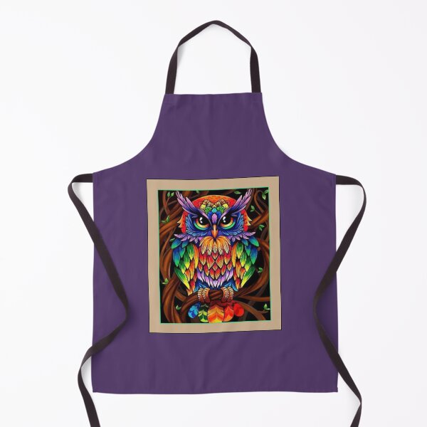 Item preview, Owl On Tree Pop Art designed and sold by VitezCrni.