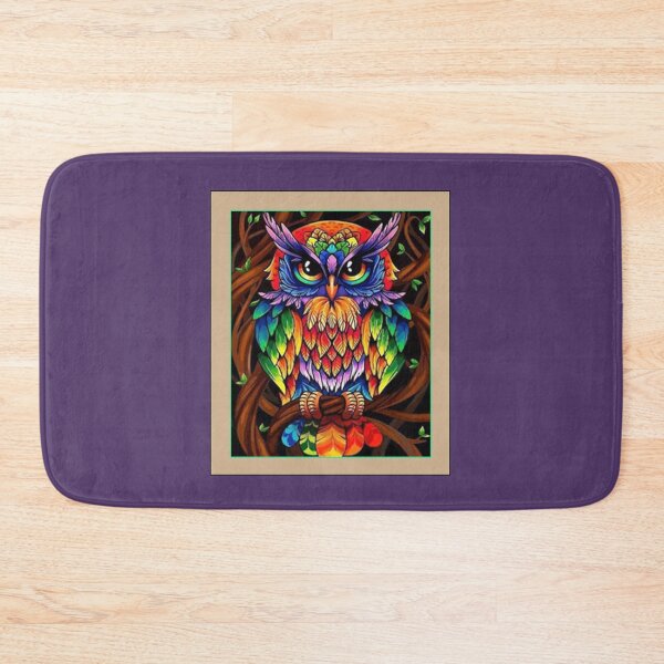 Item preview, Owl On Tree Pop Art designed and sold by VitezCrni.