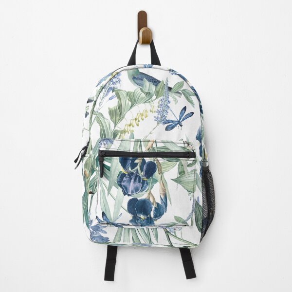 Item preview, Amazonian Exotic Wildlife Floral Garden on White designed and sold by meggydesigns.