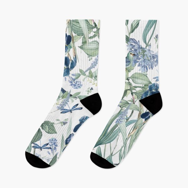 Item preview, Amazonian Exotic Wildlife Floral Garden on White designed and sold by meggydesigns.