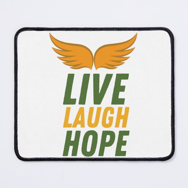 Item preview, Live Laugh Hope - Short Motivational Quotes | Colorful Stylish Hope Typography designed and sold by Delandor.
