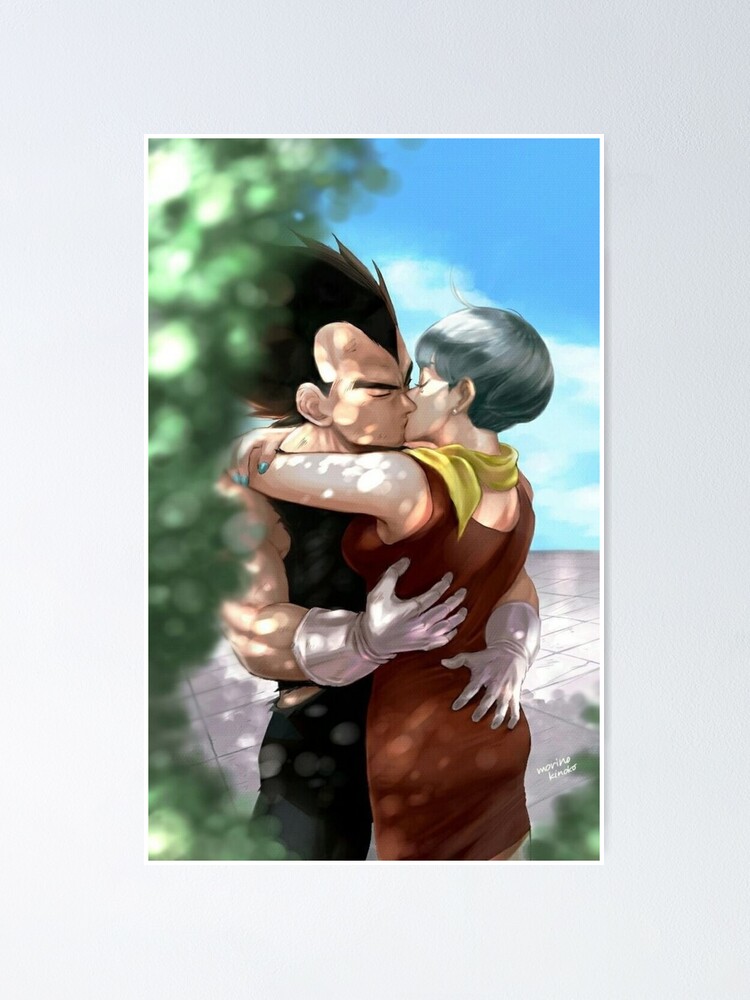 Póster «Dragon Ball Vegeta y Bulma» de Alzamar | Redbubble