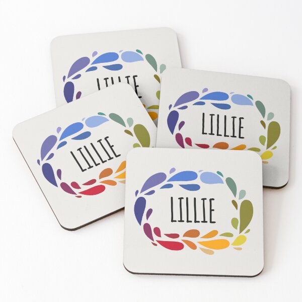 Item preview, Lillie Name Cute Colorful Gift Named Lillie designed and sold by kindxinn.