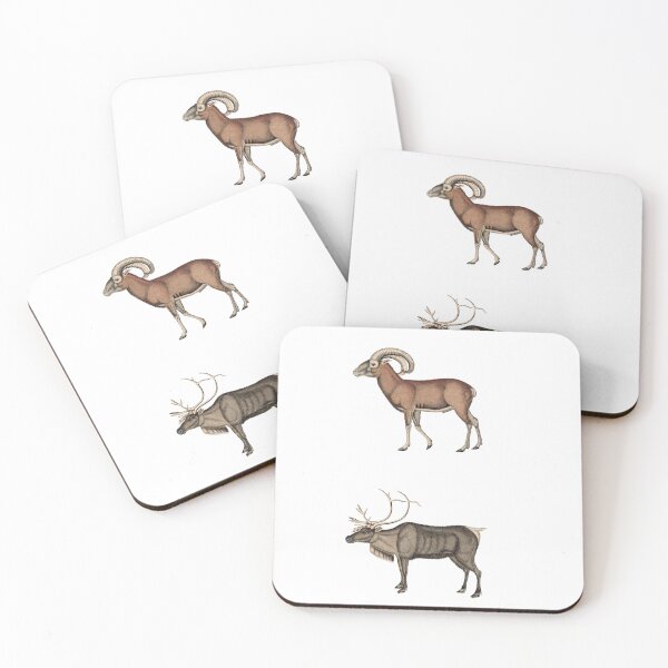 Item preview, Horned Animals Sticker Set 2 designed and sold by thatsit-itslit.