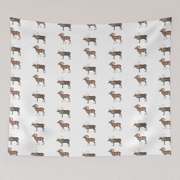 Item preview, Horned Animals Sticker Set 2 designed and sold by thatsit-itslit.