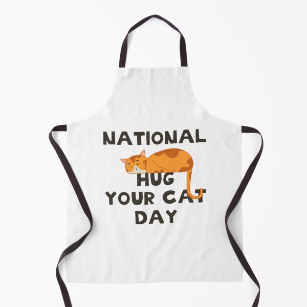 Item preview, Hug Me For Luck, National Hug Your Cat Day designed and sold by Ildar012.