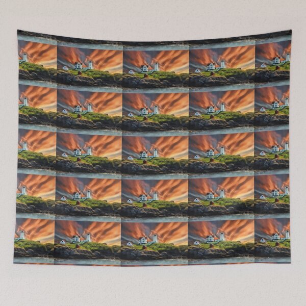 Item preview, Cape Neddick Nubble Lighthouse designed and sold by Lois  Bryan.