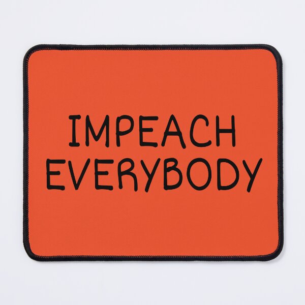 Item preview, Bart Simpson homemade T-shirts business - Impeach everybody designed and sold by OutfitCustoms1.