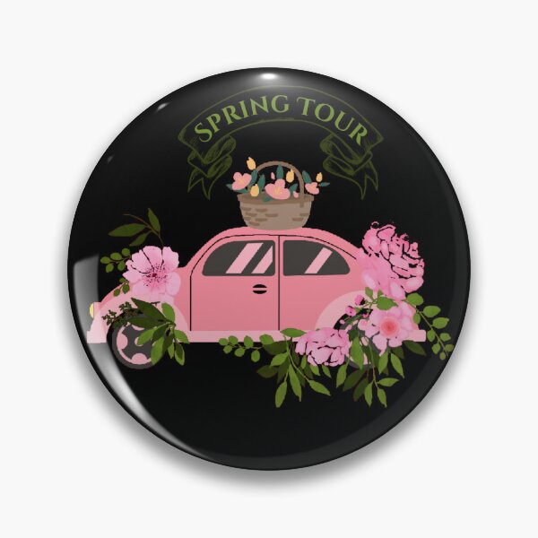 Item preview, Spring Tour Floral Car designed and sold by GraphicsClub.