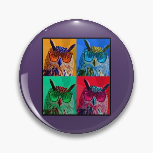 Item preview, Four Owls Pop Art designed and sold by VitezCrni.