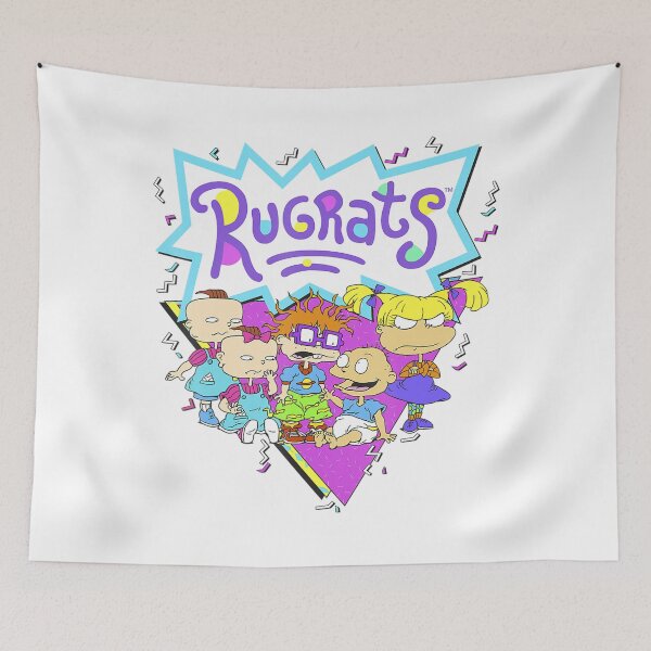 Item preview, The Rats Group Shot Retro Geometric Graphics  designed and sold by blackcowgirls.