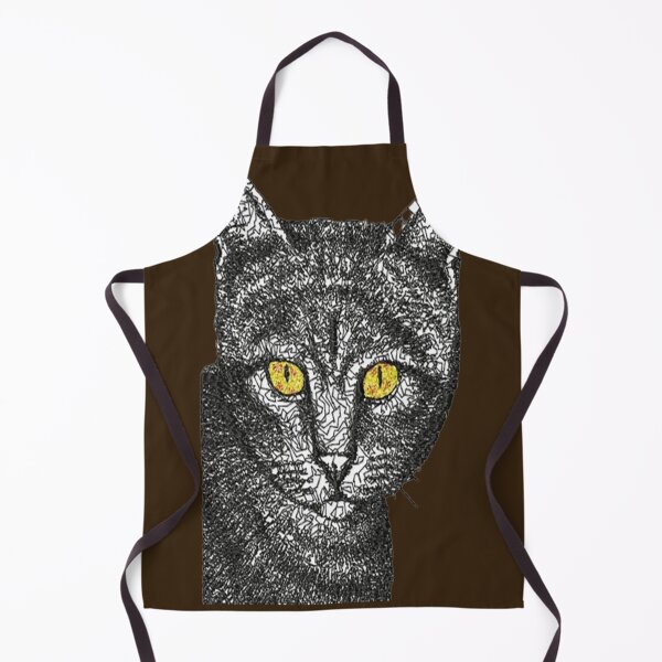 Item preview, Machine Embroidery, Beautiful Embroidered Kitty Cat for the Cat Lover, Stitch crafting, unique embroidered art designed and sold by RudolphBarnard.