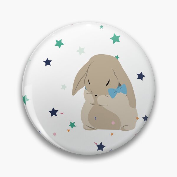 Item preview, Easter Holidays Cute Single Bunny sticker designed and sold by DesignoresLTD.