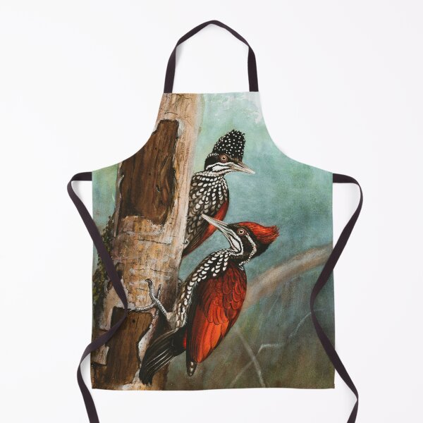 Item preview, Crimson-backed Woodpecker designed and sold by linggalibrary.