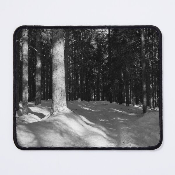 Item preview, The Path through Snow bw. Seitseminen March 2022 designed and sold by Jouko Lehto Photography.
