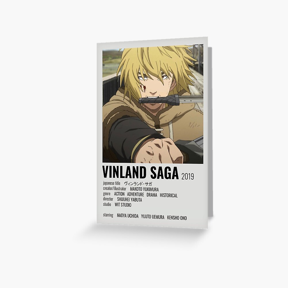 Vinland Saga Anime, Anime Poster Vinland Saga