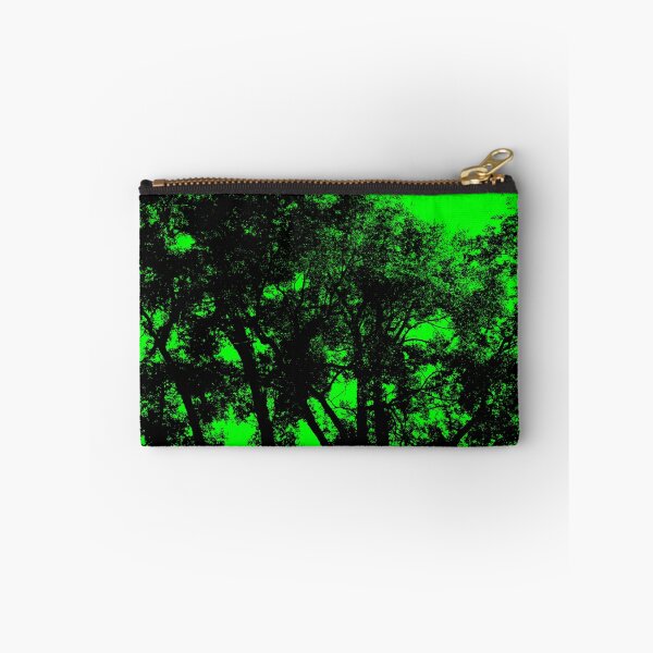 Item preview, Black Trees on Green designed and sold by Nicole Kiefer.