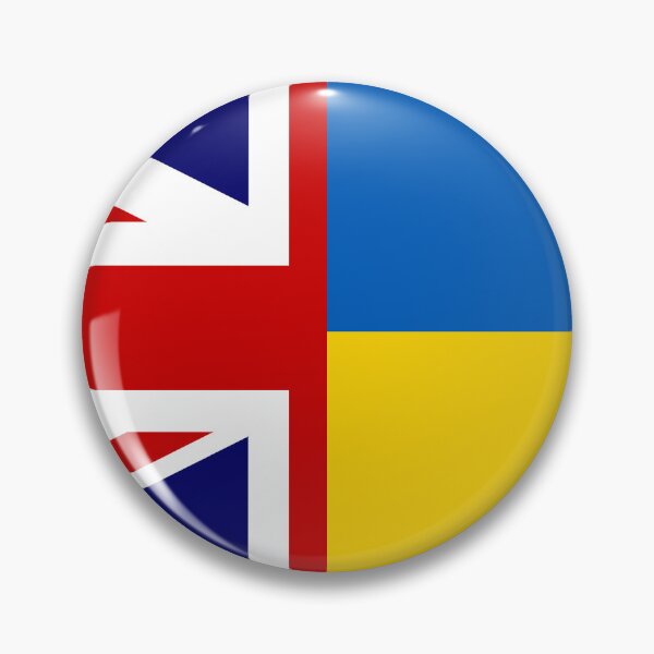 Item preview, UK Ukraine National Flags designed and sold by RiadMannan.