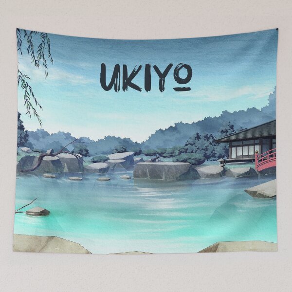 Item preview, UKIYO - The floating world designed and sold by pompomcherryy.