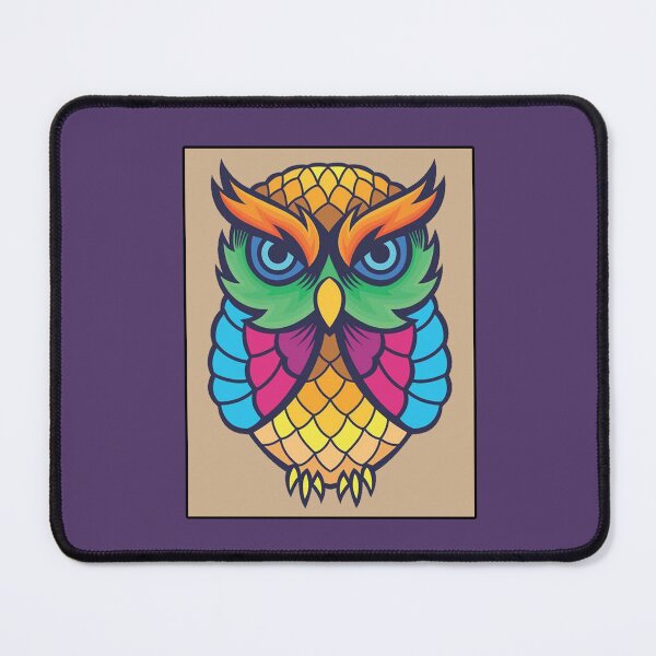 Item preview, Serious Owl Pop Art designed and sold by VitezCrni.