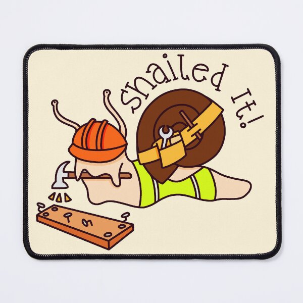 Item preview, Snail - SNailed It Slogan DESIGN designed and sold by protectedtower.