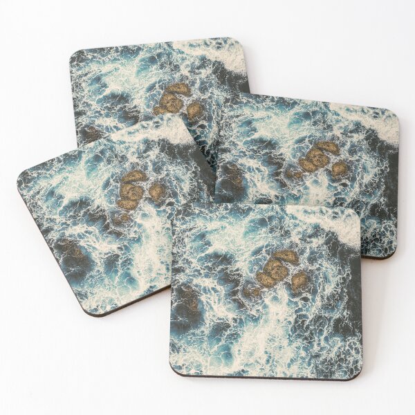 Item preview, Ocean Waves Crashing on Rocks Prints, Cards & Posters. designed and sold by Nils Petter Stein.