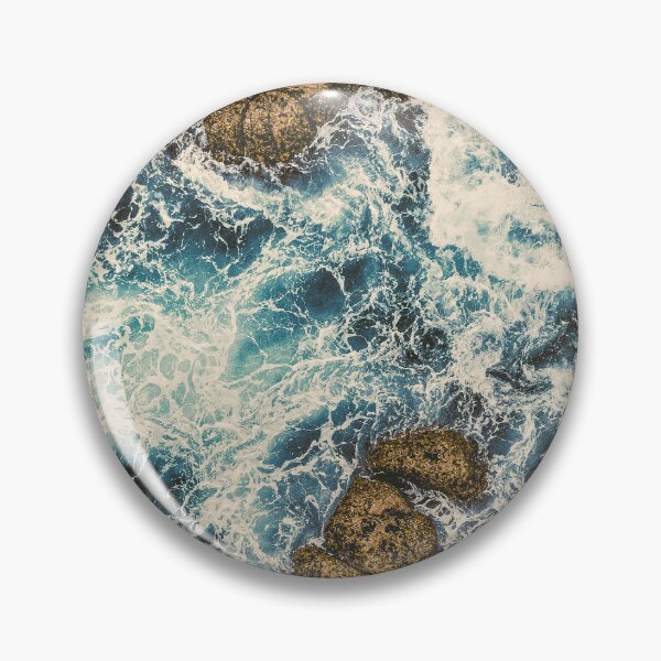 Item preview, Ocean Waves Crashing on Rocks Prints, Cards & Posters. designed and sold by Nils Petter Stein.