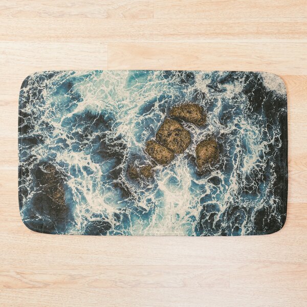 Item preview, Ocean Waves Crashing on Rocks Prints, Cards & Posters. designed and sold by Nils Petter Stein.