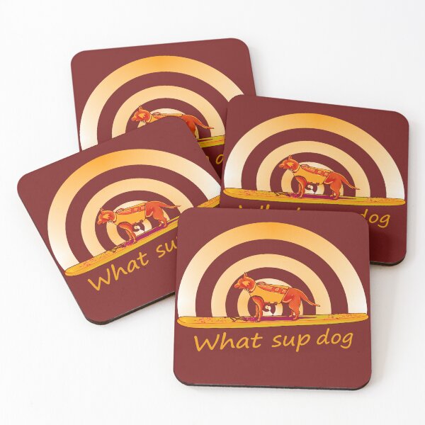 Item preview, What sup dog orange designed and sold by Pauletart.