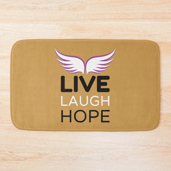 Item preview, Live Laugh Hope - Short Motivational Quote | Colorful Fashion Hope Typography designed and sold by Delandor.
