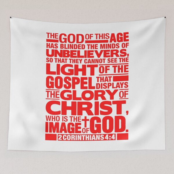 Item preview, 2 Corinthians 4:4 Glory of Christ designed and sold by plushism.