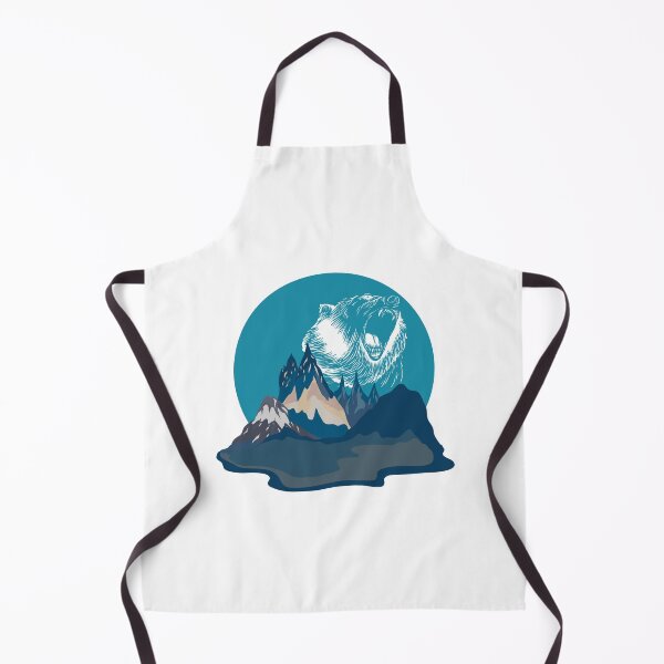 Item preview, Bear Roaring in Blue Mountain designed and sold by mschubbybunny.
