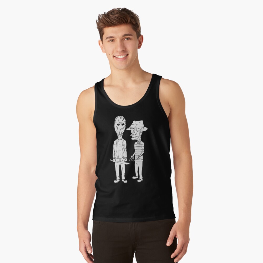 Discover Beavis and Butthead Horror Tank Top