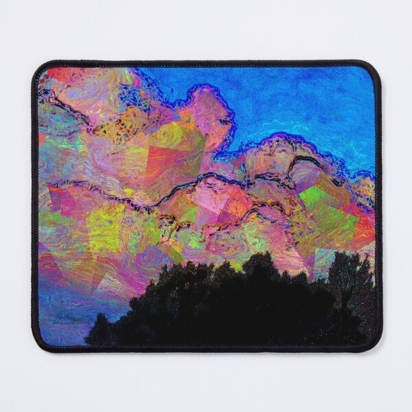 Item preview, A Gustav Klimt style sky and clouds designed and sold by PicsByTony.