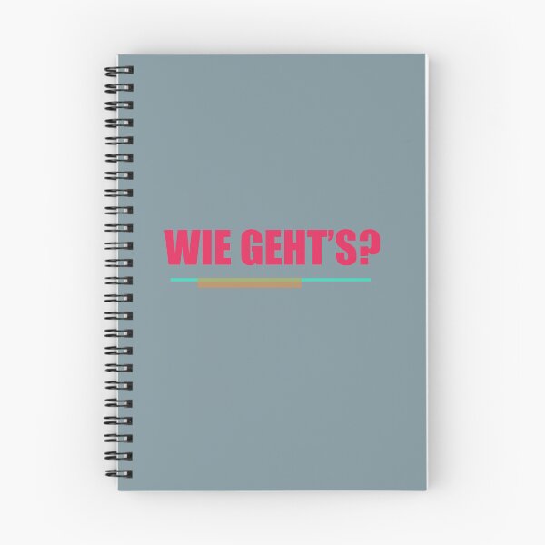 Item preview, WIE GEHT’S? (How's it going?) designed and sold by lobodelnoir.