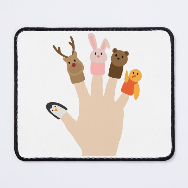 Item preview, hand puppets designed and sold by Tia-Ako.