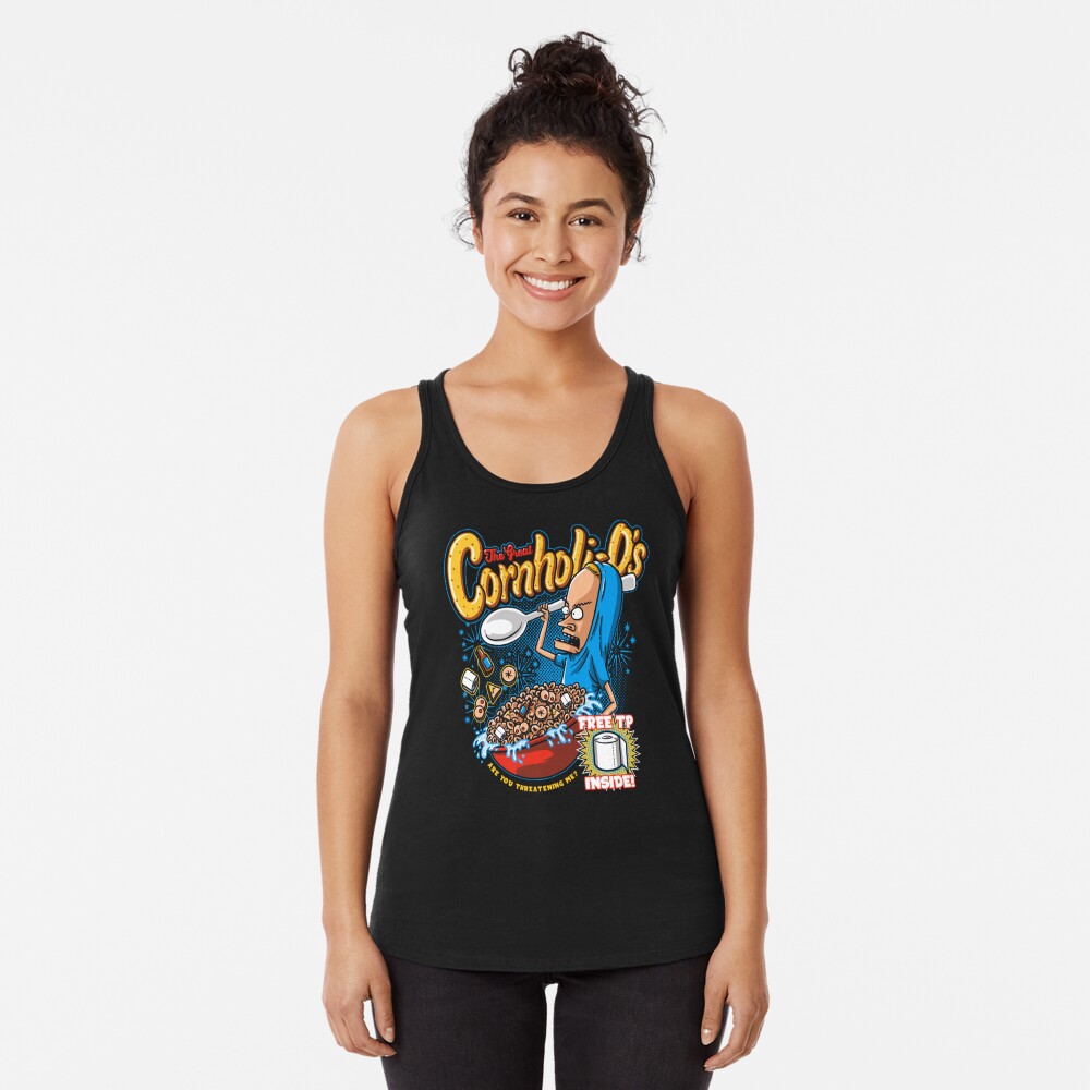 Discover Beavis The Great Cornholio Are You Threatening me Tank Top