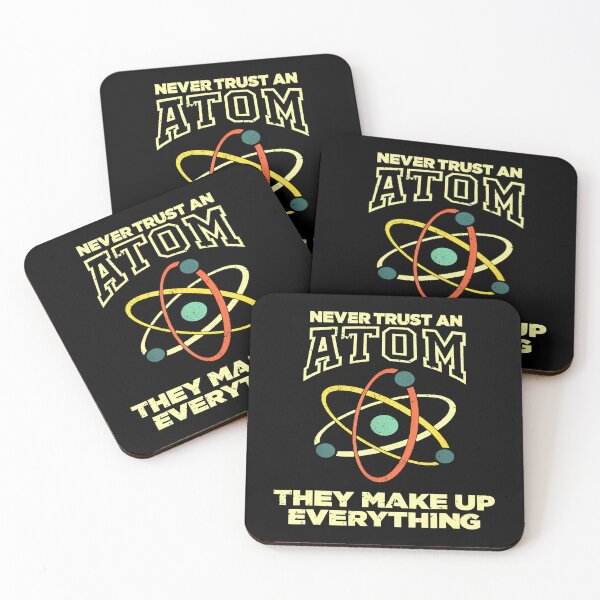 Item preview, Never Trust Atom They Make Up Everything Chemistry Teacher T-Shirt designed and sold by AnthonyDagmar.