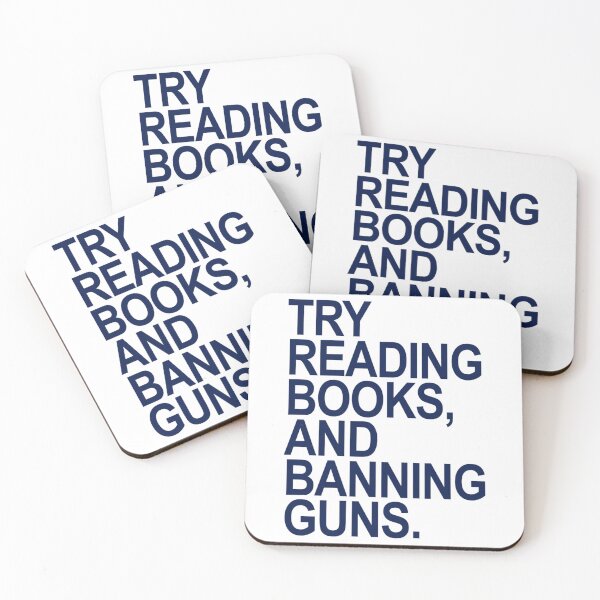 Item preview, Try Reading Books and Banning Guns Sweatshirt designed and sold by AnthonyDagmar.