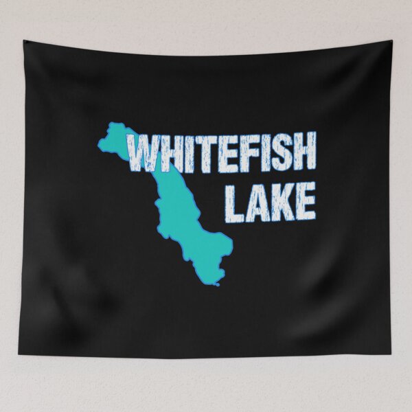 Item preview, Whitefish Lake Montana Long Sleeve T-Shirt designed and sold by AnthonyDagmar.