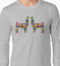 LLAMAS. READY FOR THE ALPACALYPSE Long Sleeve T-Shirt