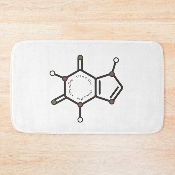 Item preview, Caffeine Molecular Structure I Love Coffee designed and sold by lipemo.