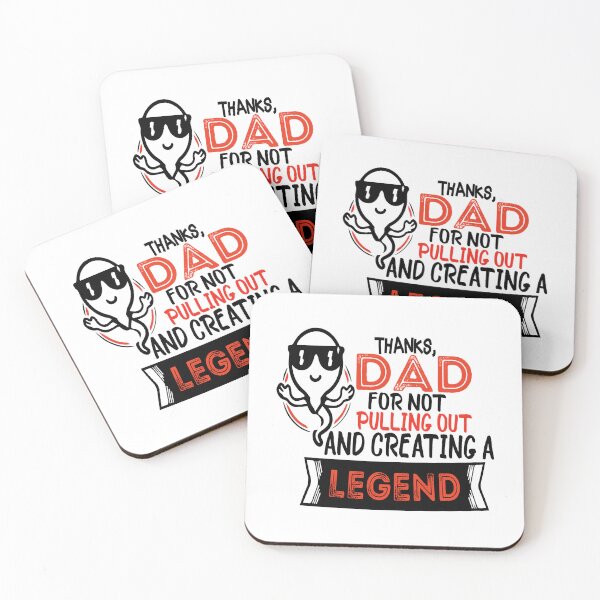 Item preview, thanks dad for not pulling out and creating a legend, Funny Dad designed and sold by WellingtonAdams.
