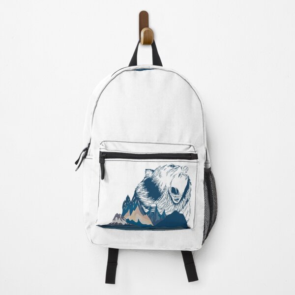 Item preview, Bear Roaring in Blue Mountain designed and sold by mschubbybunny.
