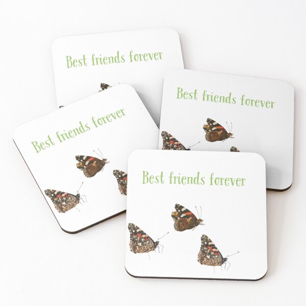 Item preview, Best friends forever funny butterfly love designed and sold by Med-BSSFD.