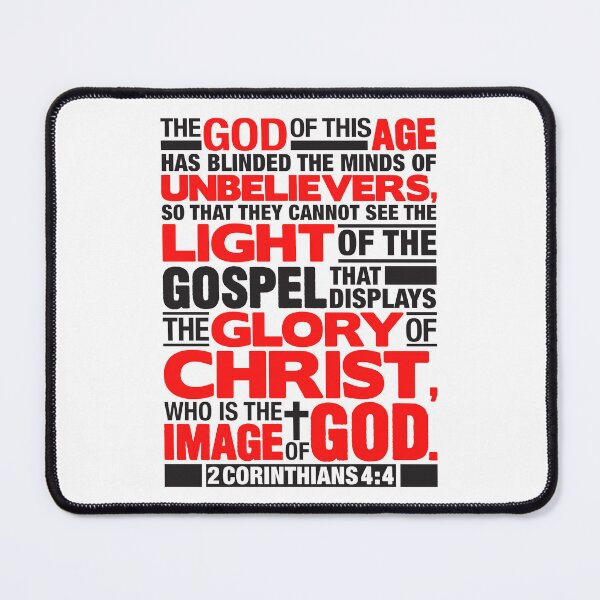 Item preview, 2 Corinthians 4:4 Glory of Christ designed and sold by plushism.